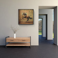 Playful Horse Foal-Canvas-artwall-Artwall