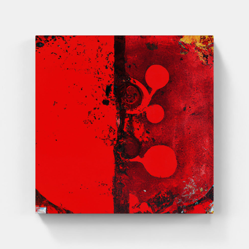 Red rose bloom-Canvas-artwall-Artwall