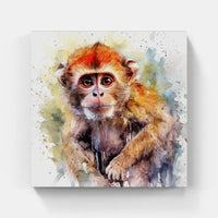 Vibrant Monkey Canva-Canvas-artwall-Artwall