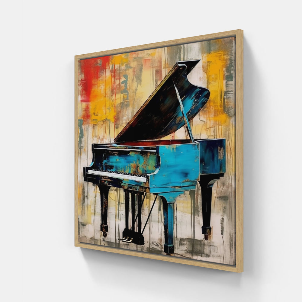 Ethereal Piano Artwork-Canvas-artwall-Artwall