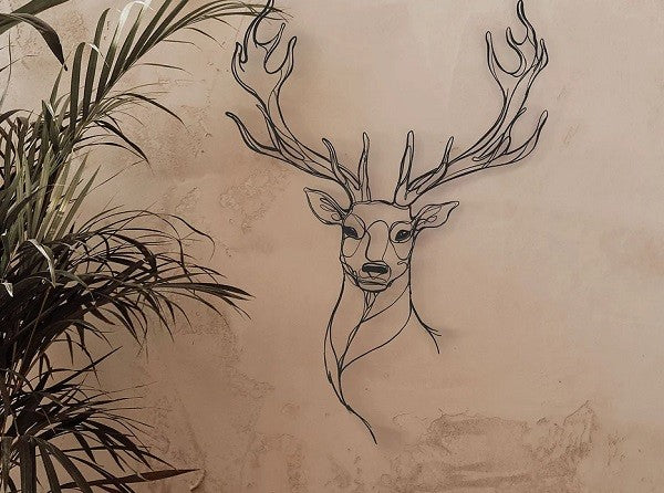 Ethics deer wall decoration