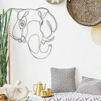 Déco murale ethique éléphant