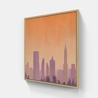 Awe-Inspiring Skyline Vision-Canvas-artwall-Artwall