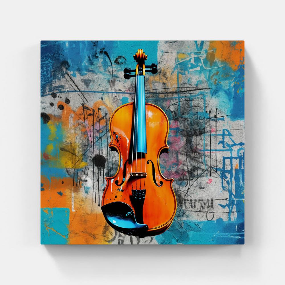 Enchanting Violin Sonata-Canvas-artwall-Artwall