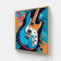 Dynamic Guitar Aura-Canvas-artwall-Artwall