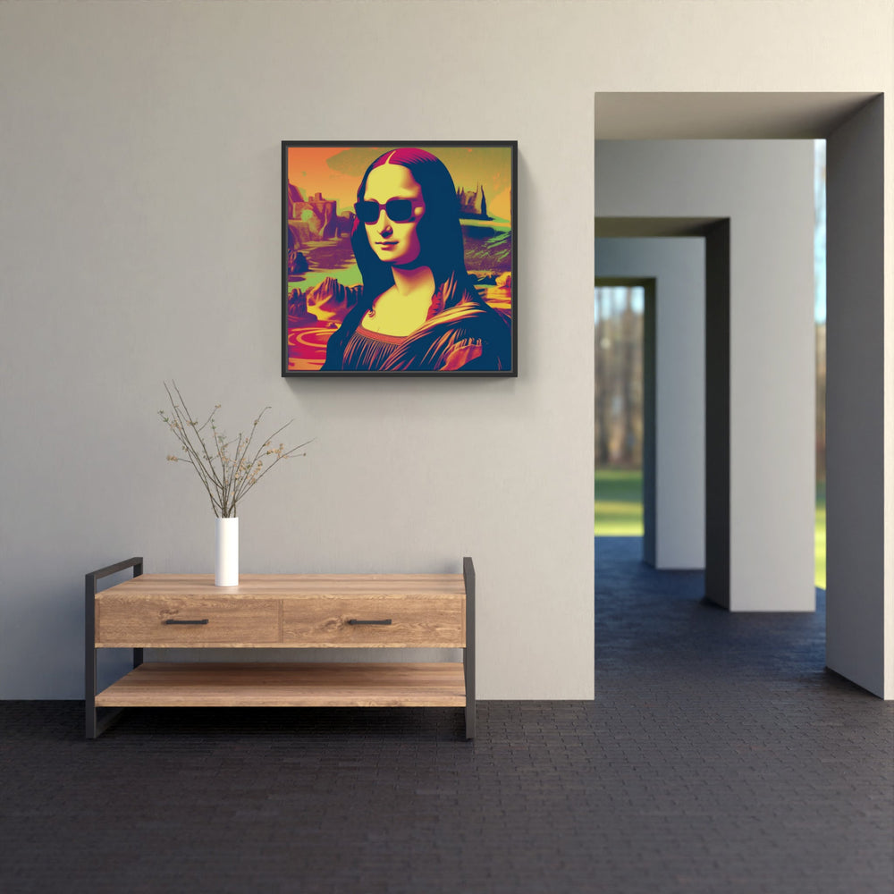 Mona Lisa Style-Canvas-artwall-Artwall