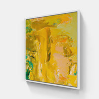 Yellow dream bright-Canvas-artwall-20x20 cm-White-Artwall