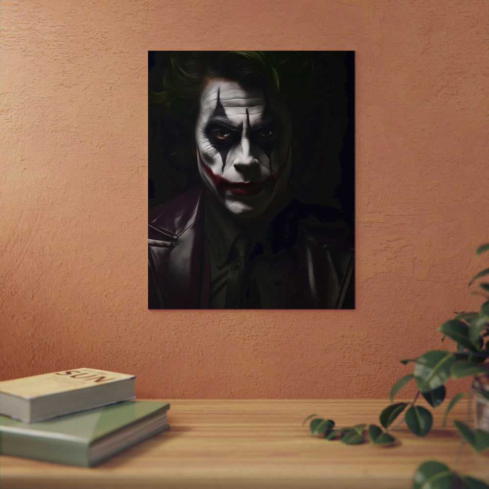 Joker shadow of evil tableau aluminium