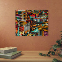 Rome ne tomba pas.- Tableau aluminium