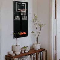 Basket ball metal decoration