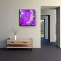 Purple shining bright-Canvas-artwall-Artwall