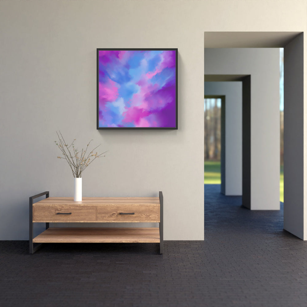 Purple art-Canvas-artwall-Artwall