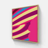 Pink On earth-Canvas-artwall-20x20 cm-Wood-Artwall