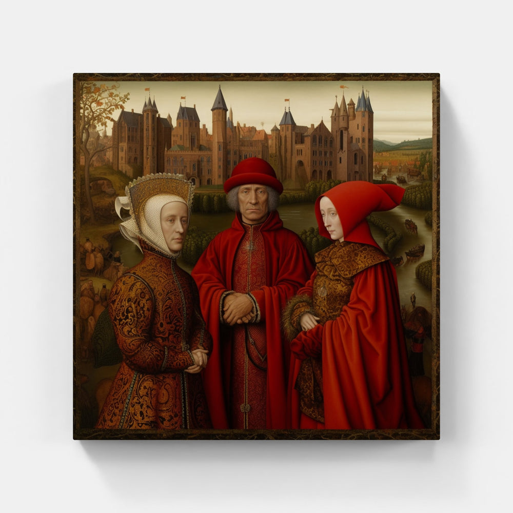 Radiant Van Eyck Colors-Canvas-artwall-Artwall