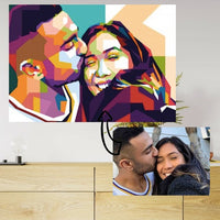 Pop art custom canvas prints