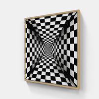 Mind-Bending Visual Wonders-Canvas-artwall-20x20 cm-Wood-Artwall