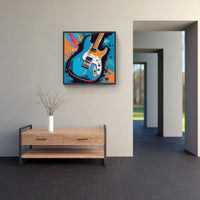 Dynamic Guitar Aura-Canvas-artwall-Artwall