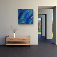 Blue dreaming-Canvas-artwall-Artwall