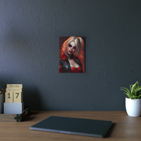 Harley Quinn rire et chaos tableau aluminium