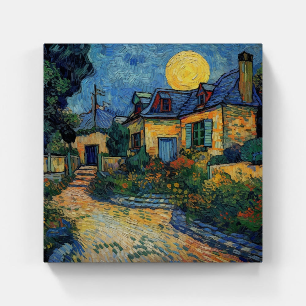 Enchanting Van Gogh Blossoms-Canvas-artwall-Artwall