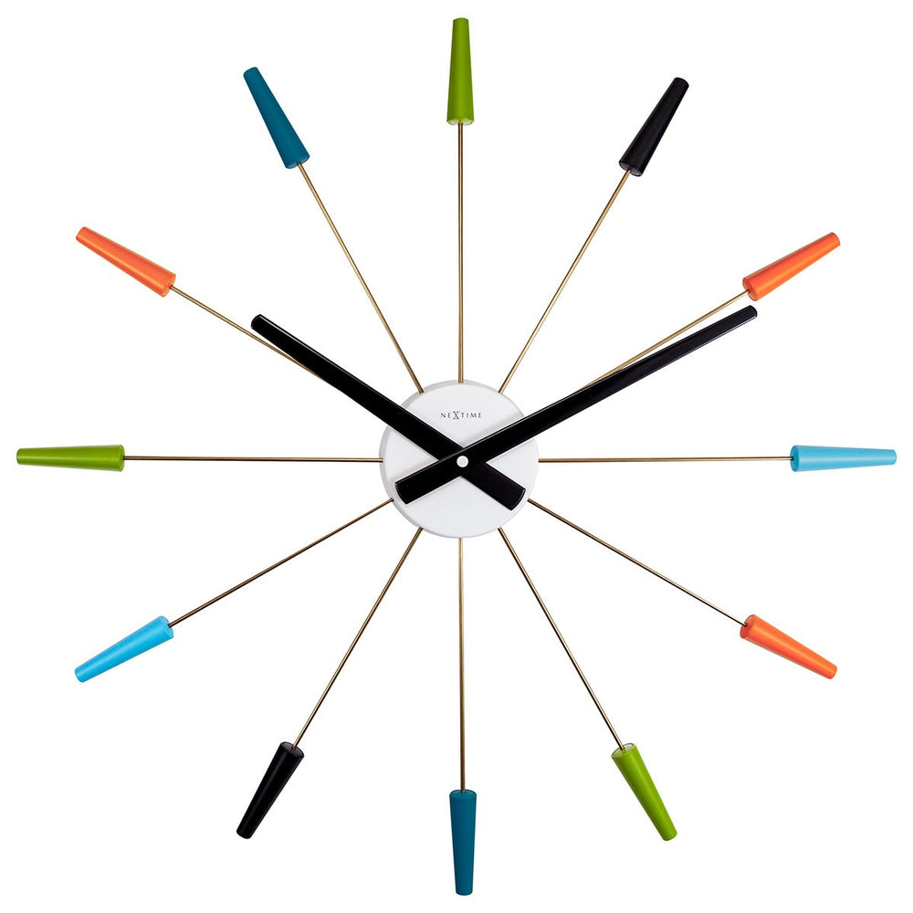 Horloge Design Plug Inn Color