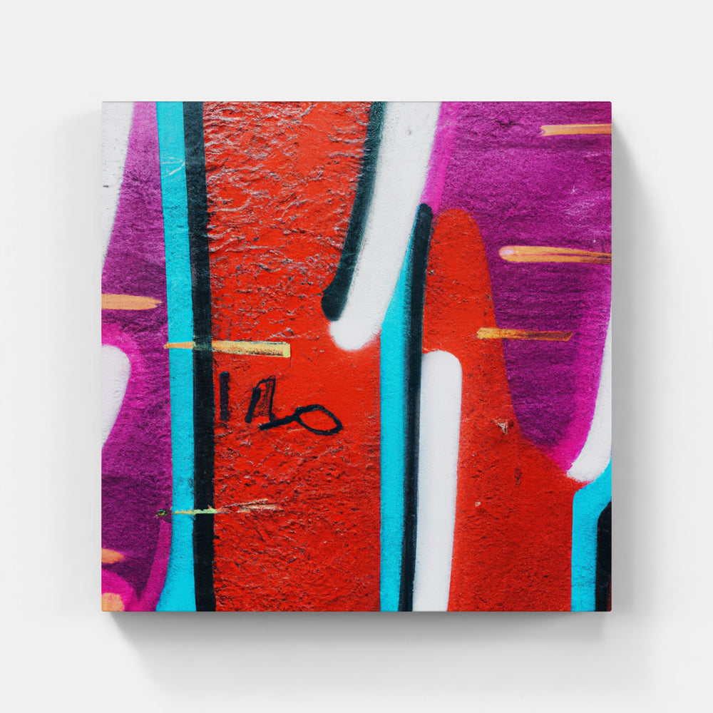 Graffiti Urban Art Expression-Canvas-artwall-20x20 cm-Wood-Artwall