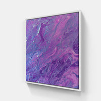 Purple time blooms bloom-Canvas-artwall-Artwall