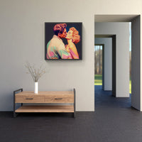 Eternal Kiss Devotion-Canvas-artwall-Artwall