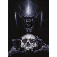 Affiche métal film Alien