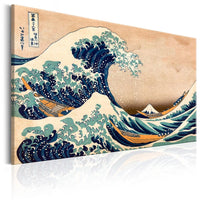 Kanagawa’s Wave design canvas
