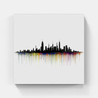 Urban Skyline Splendor-Canvas-artwall-Artwall