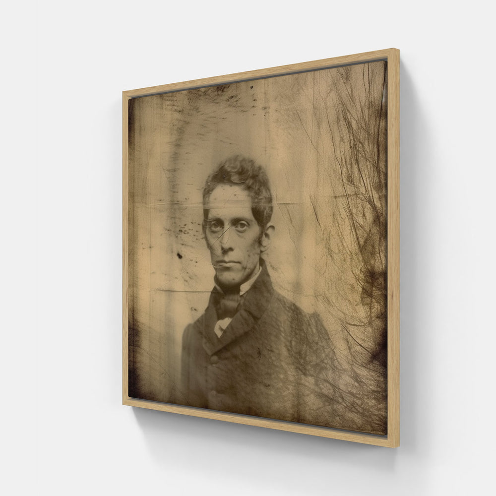 Time Capsule in Daguerreotype-Canvas-artwall-Artwall