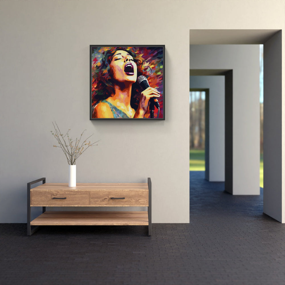 Serenading Singer Spirit-Canvas-artwall-Artwall