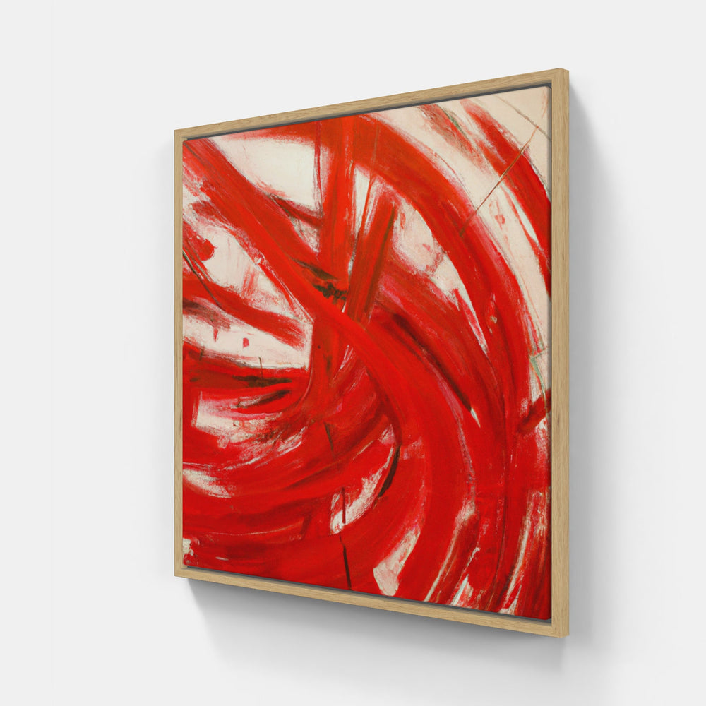 Red summer lover-Canvas-artwall-20x20 cm-Wood-Artwall