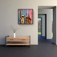 Smooth Saxophone Riffs-Canvas-artwall-Artwall