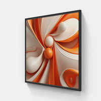 Vibrant Mesh-Canvas-artwall-20x20 cm-Black-Artwall