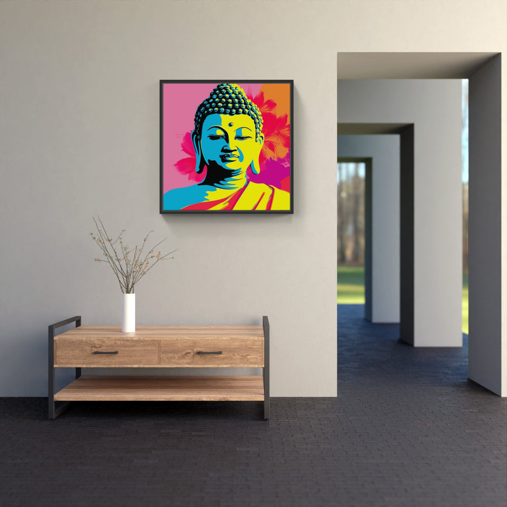 Buddha Zen Pop-Canvas-artwall-Artwall