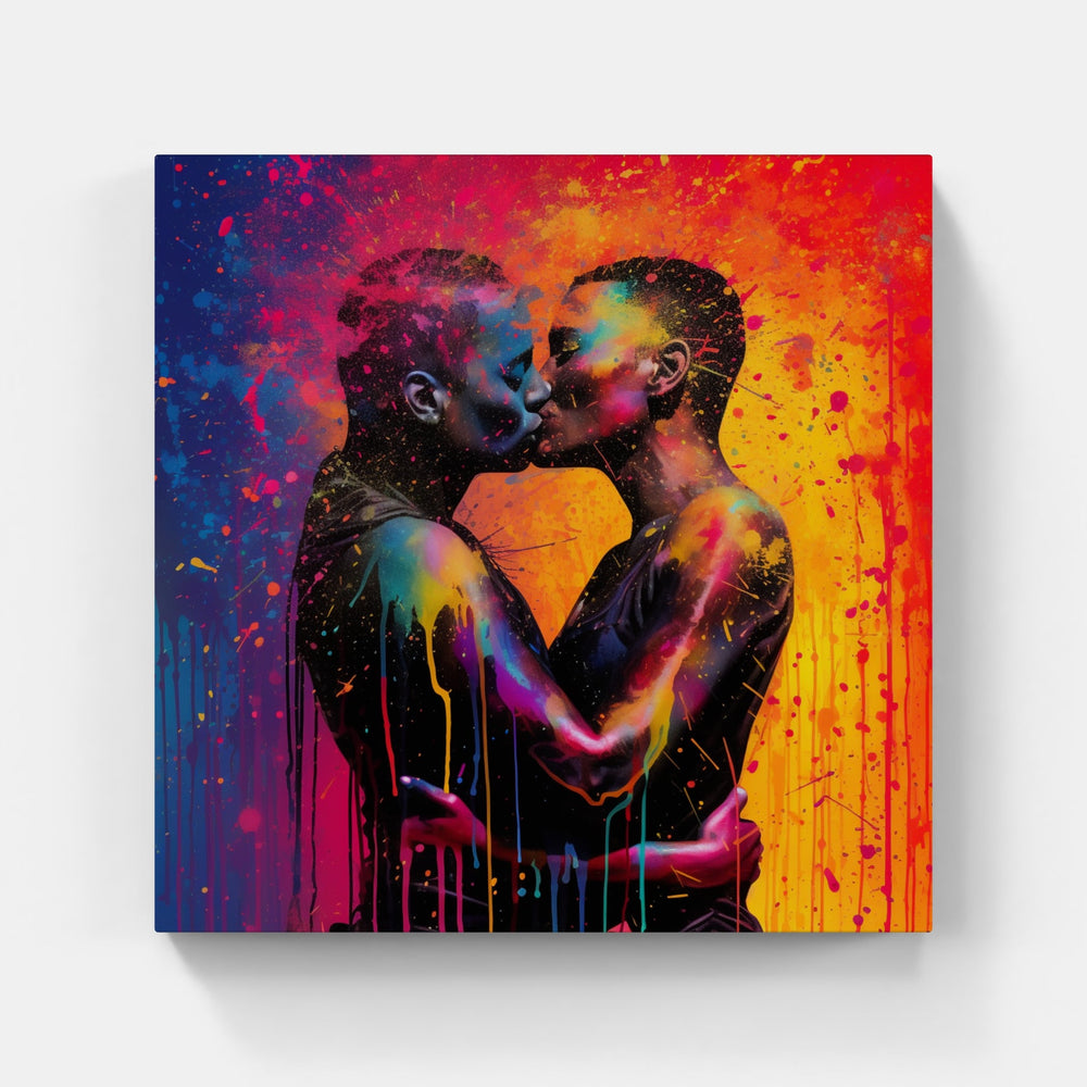 Romantic Emotion Unity Bliss-Canvas-artwall-Artwall