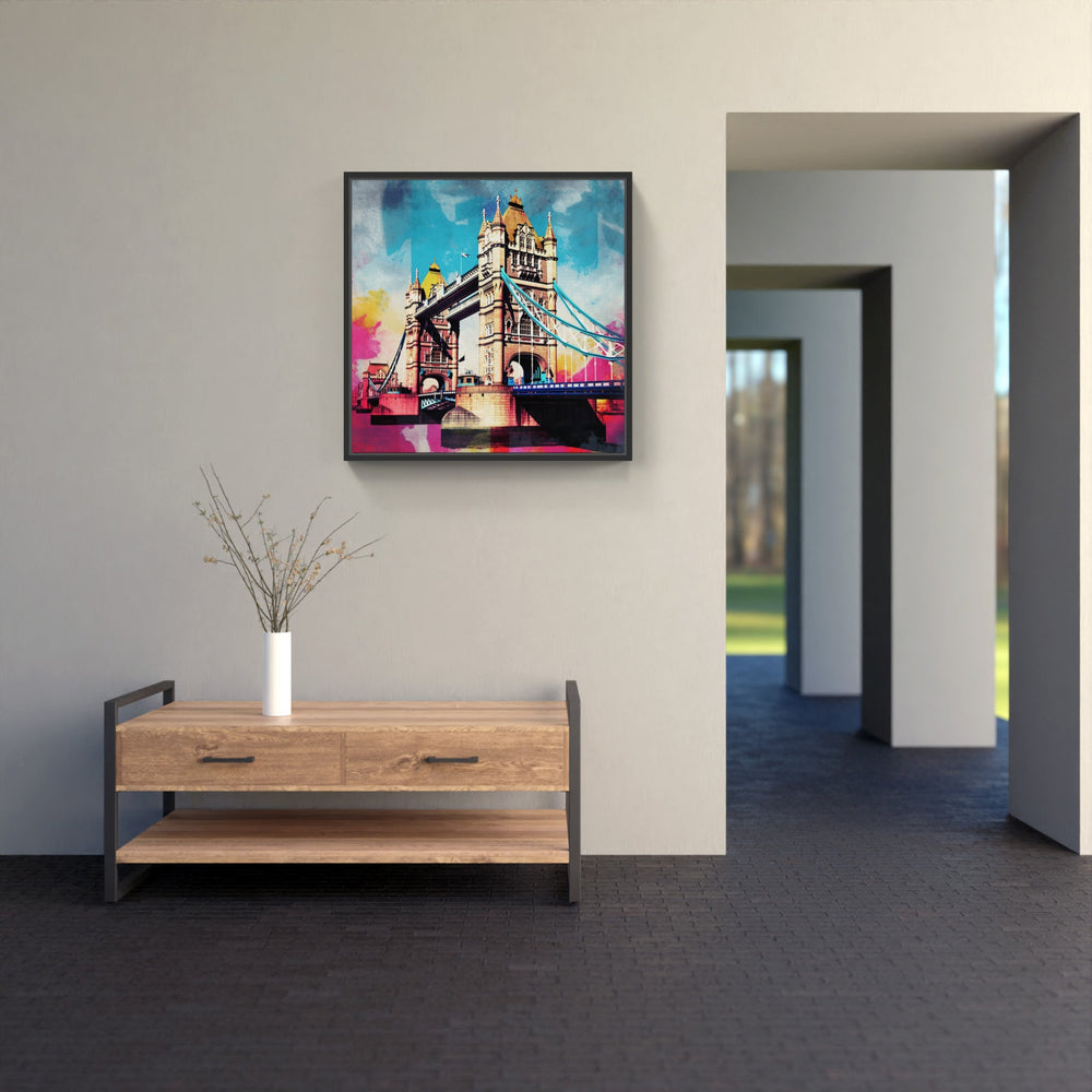 London Rhythmic Cityscape-Canvas-artwall-Artwall