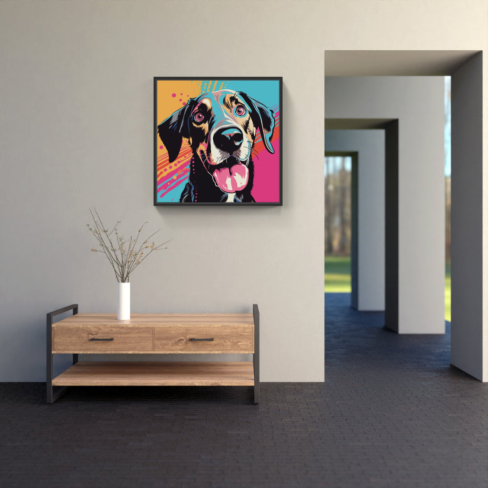 Furry Friend-Canvas-artwall-Artwall