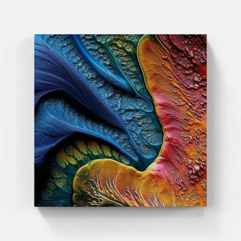 Abstract Luminescent Whirl-Canvas-artwall-Artwall