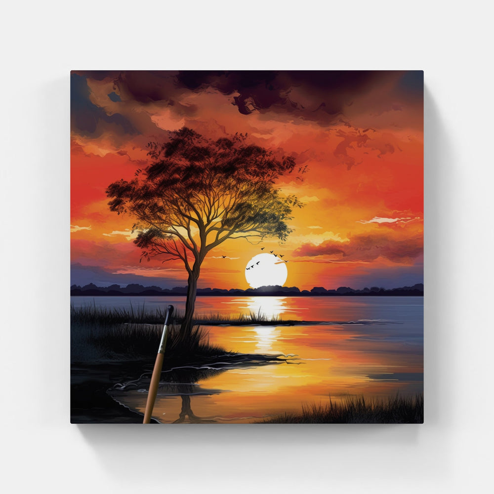 Serenade of the Sunset-Canvas-artwall-Artwall