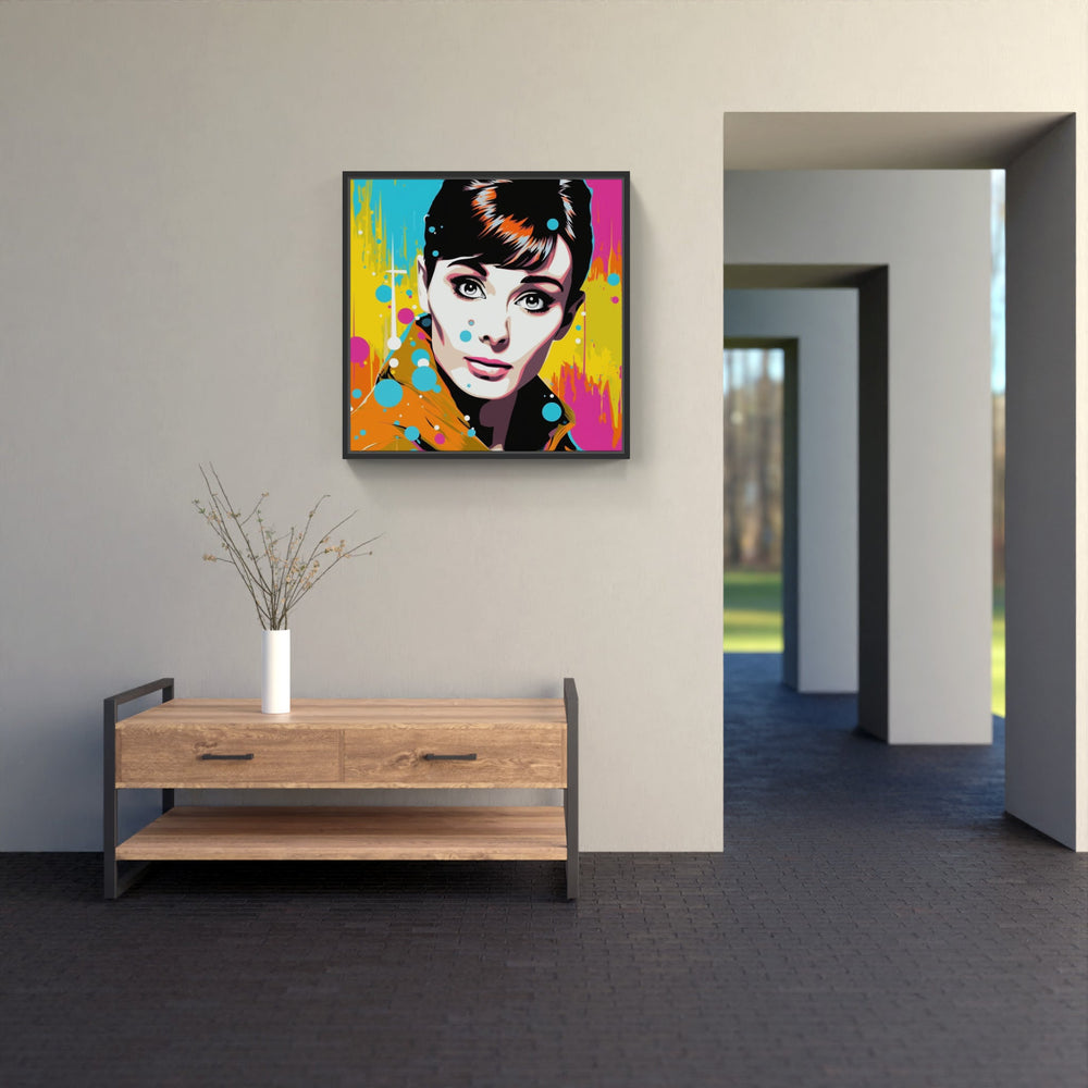 Audrey Hepburn memory-Canvas-artwall-Artwall