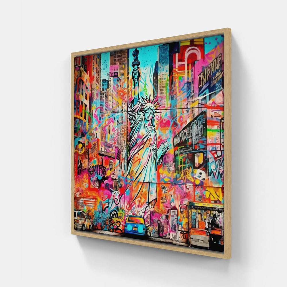 NYC Urban Rhapsody-Canvas-artwall-Artwall