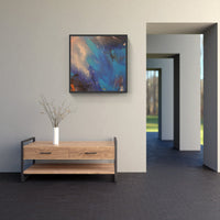 Blue sunrise sky-Canvas-artwall-Artwall