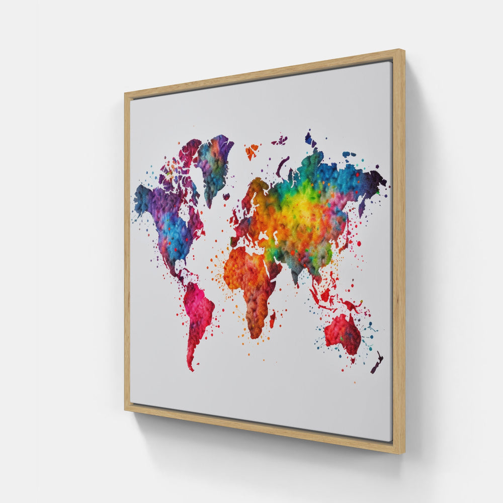 Ephemeral World Echoes-Canvas-artwall-Artwall