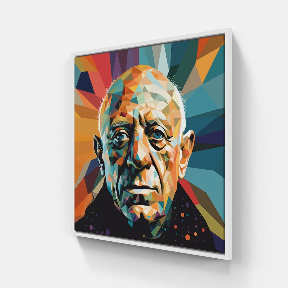 Picasso Pop-Canvas-artwall-20x20 cm-White-Artwall