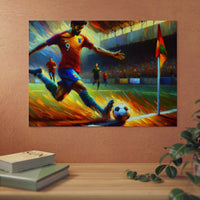 Foot Fun Footballing- Tableau aluminium