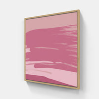 Pink time dreamer-Canvas-artwall-20x20 cm-Wood-Artwall