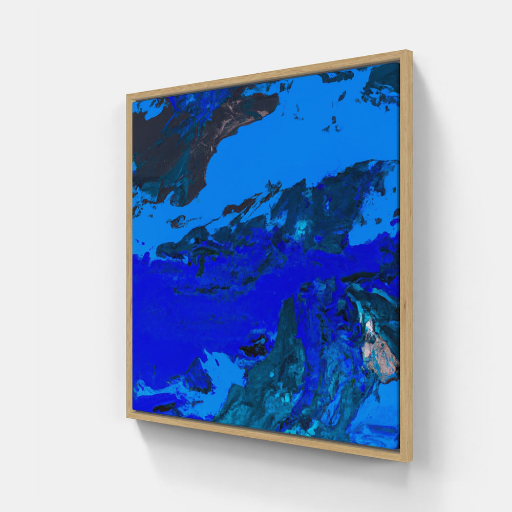 Blue sky dreams-Canvas-artwall-20x20 cm-Wood-Artwall